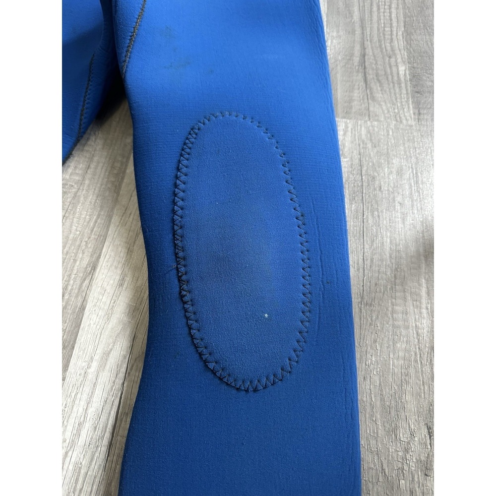Blue Neoprene Wetsuit Full Length Sleeveless Diving Surfing Adult XS 32" Chest - Picture 5 of 16